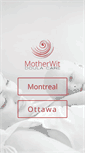 Mobile Screenshot of motherwit.ca